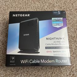NETGEAR Nighthawk AC 1900 WiFi Cable Modem  Router