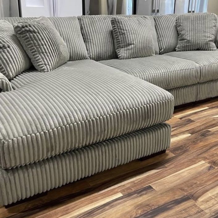 Corduroy Sectional 