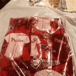 Reyn Spooner Phillles 2008 World Series Champions (XL)