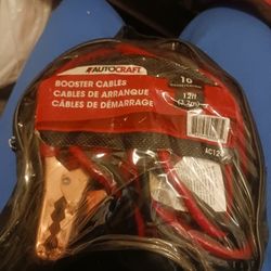 Autocraft 12ft Booster Cables