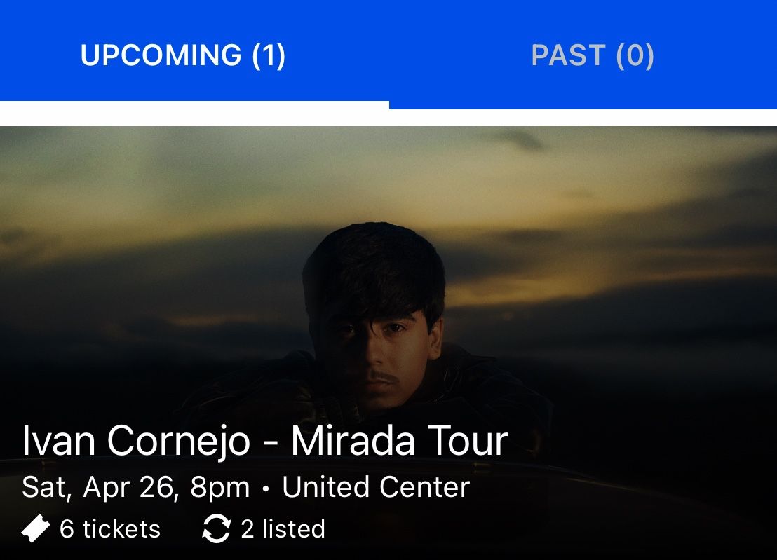 Ivan Cornejo Tickets