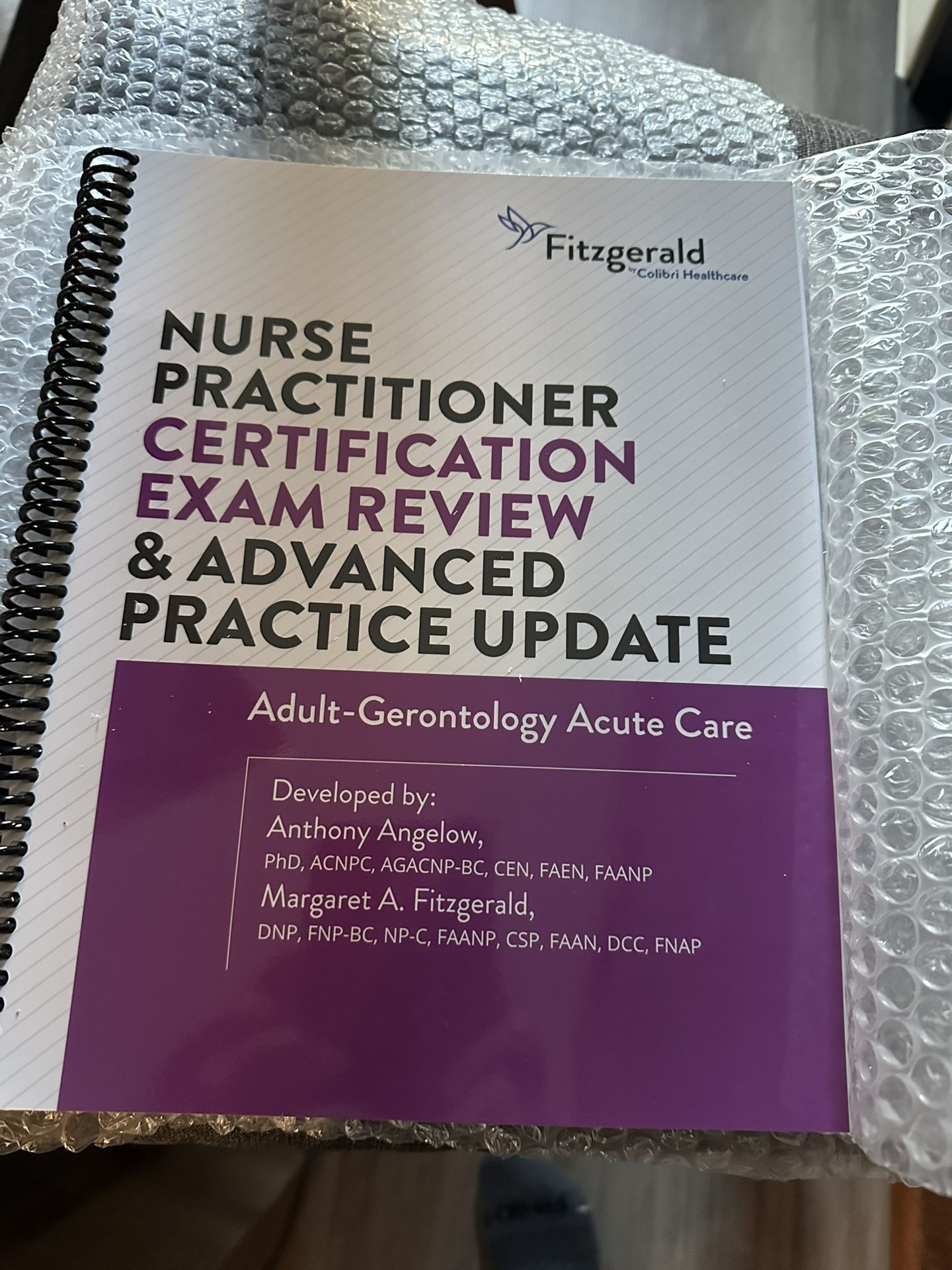 Dr. Fitzgerald FNP review book