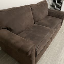 Brown Large Sofa 
