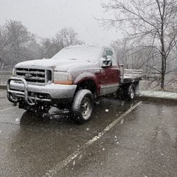 Ford F350 XLT Red 1 Ton
