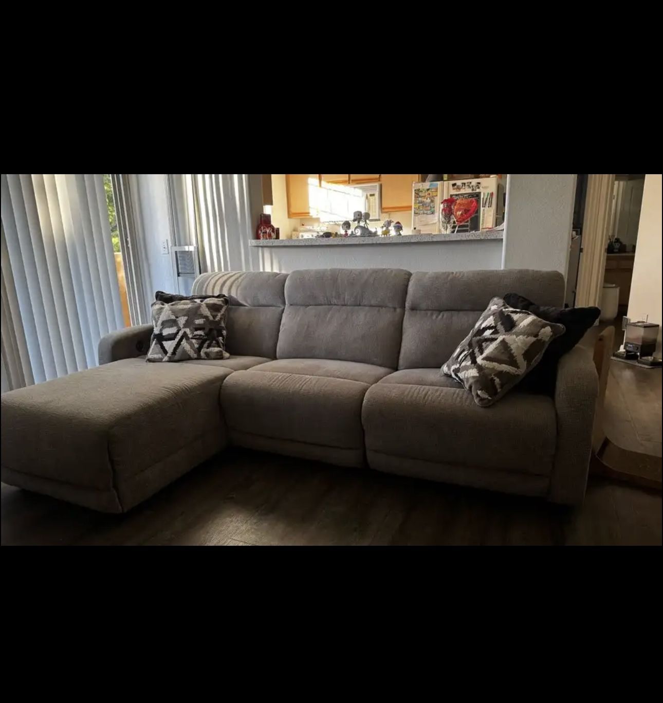 Gray Sectional Sofa