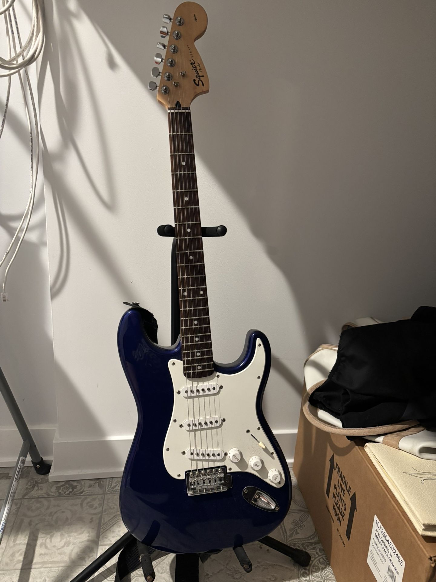 Royal Blue Electric Guitar