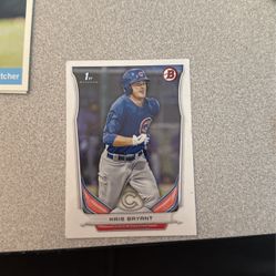 Kris Bryant Topps Baseball Card 2014