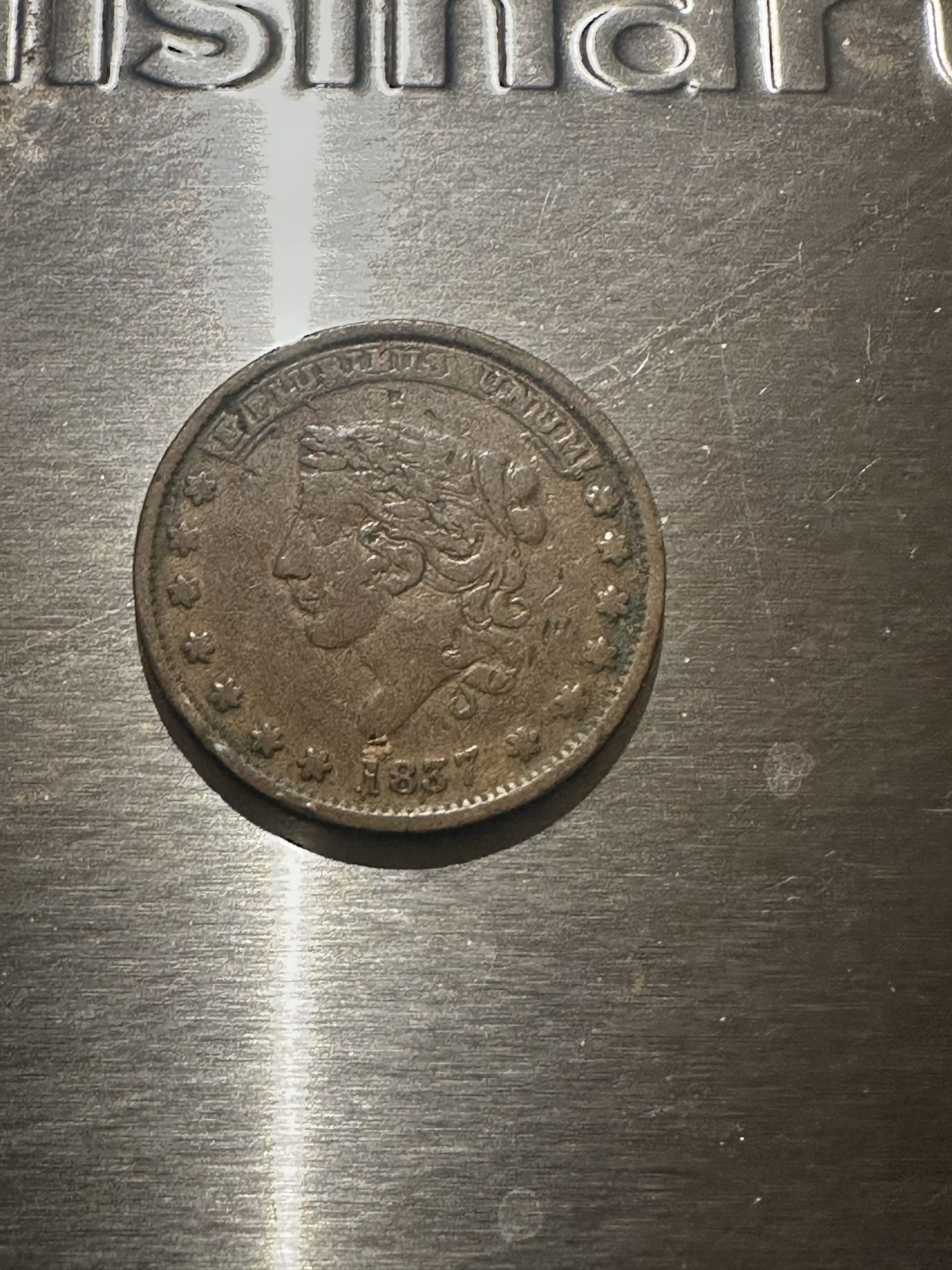 1837 Us Penny Token 