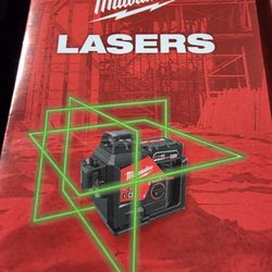 Milwaukee
M12 Green 360 3-Plane Laser with Laser Track Clip with 72 in Adjustable Laser Level 165 ft. Laser Detector