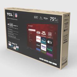 TCL 75" Class S4 (75S41BR) 4K UHD HDR LED Smart Roku TV (75S41BR)
