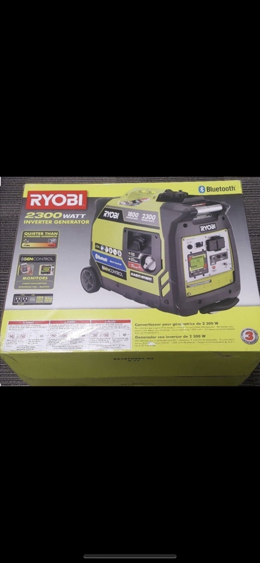 Ryobi  2300 Bluetooth inverter generator new