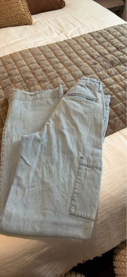 Joes Jeans- size 23, Light Wash Denim Jeans with Raw Hem