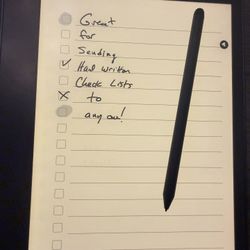 Kindle Scribe (2022) & Leather Folio - $180