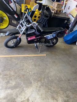 Kids dirt bike razor mx350