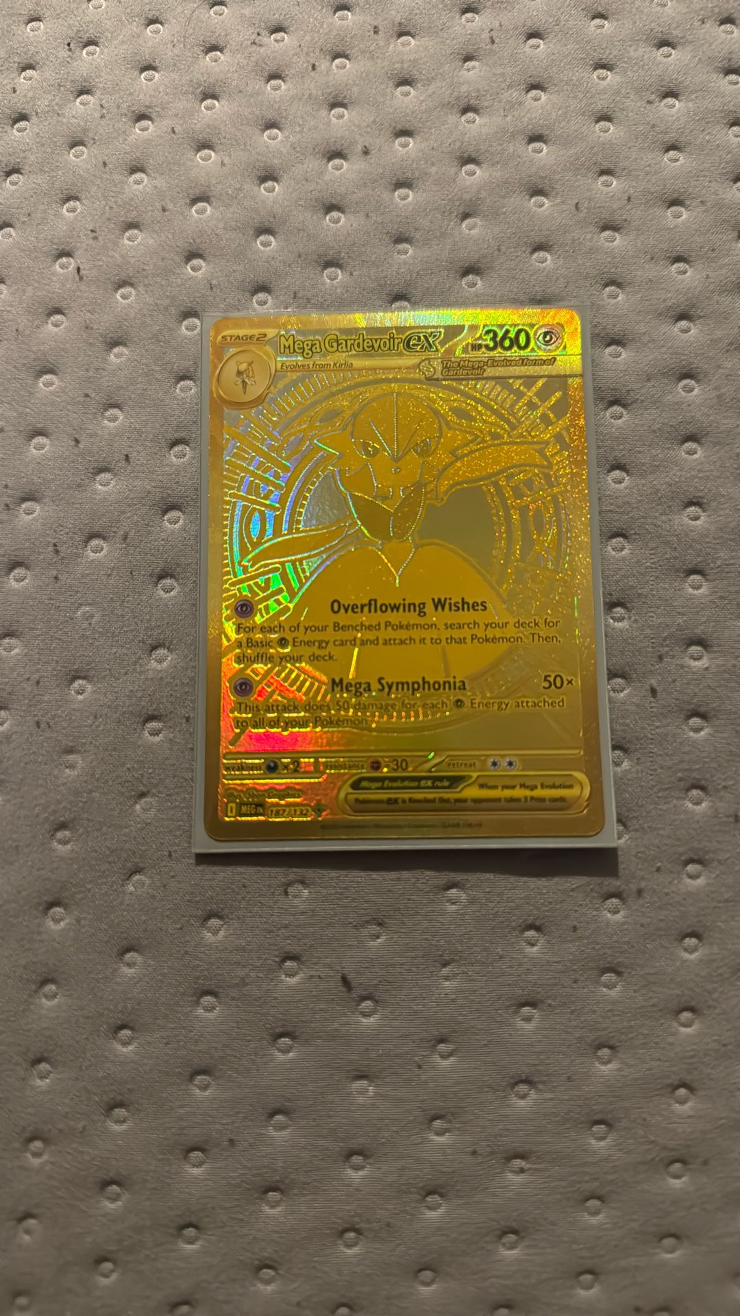 mega gardevoir ex #187