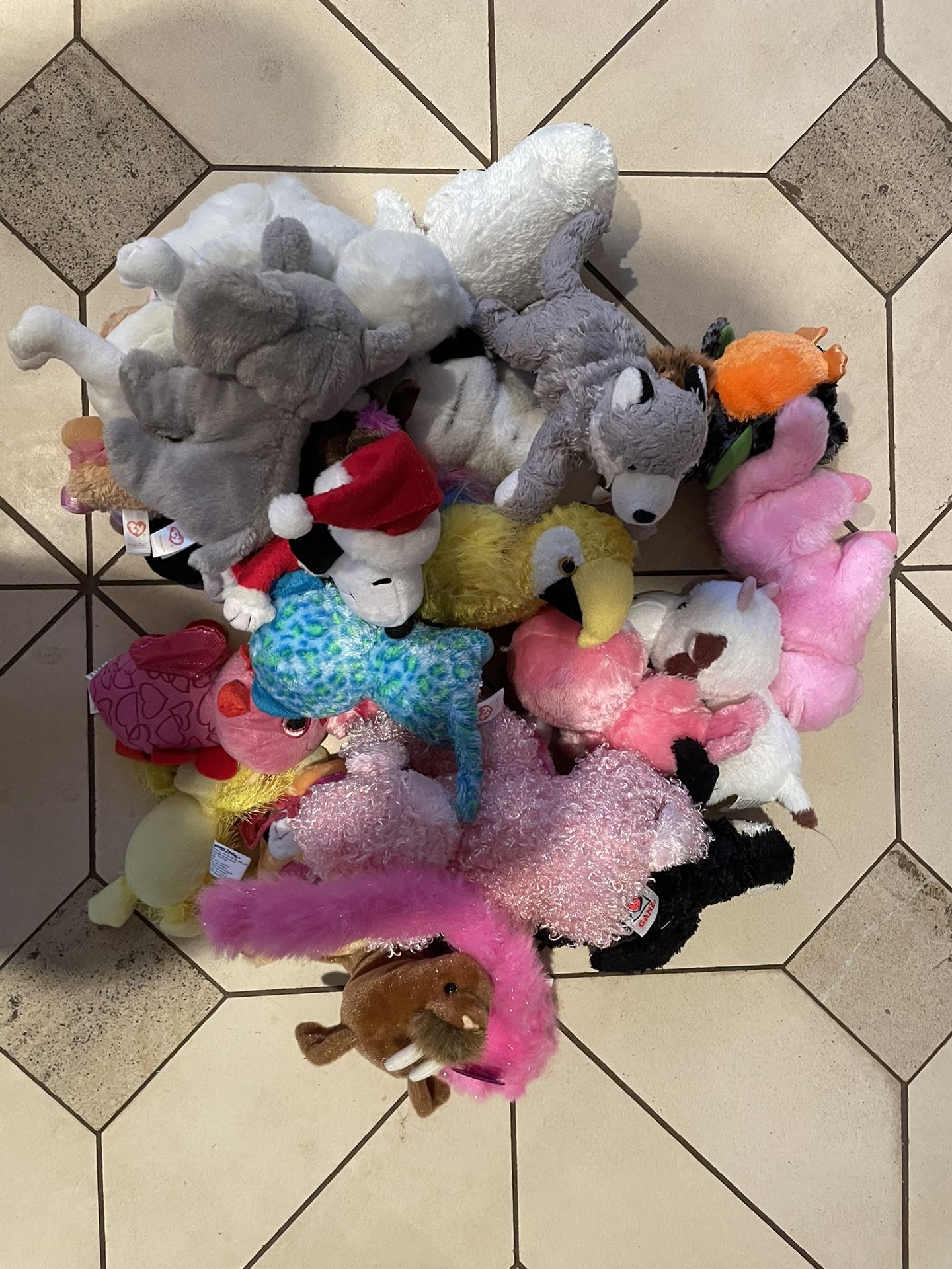 Various Stuffed Animals