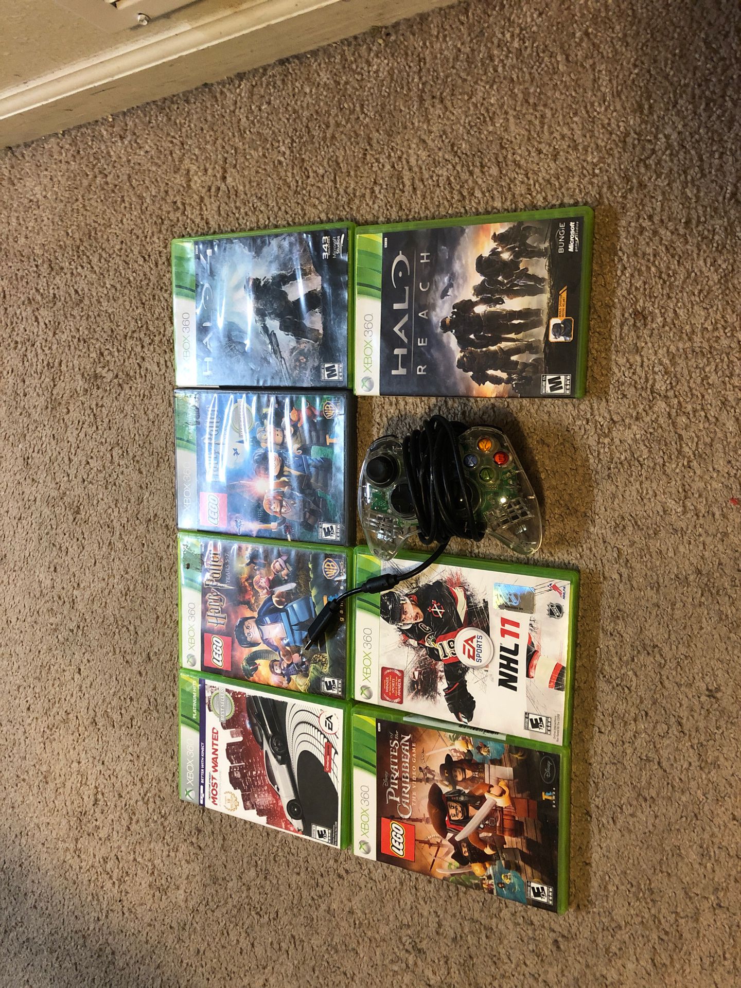 7 Xbox 360 games with working controller