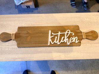 Home Farmhouse Decor Signs, Recipe Book Holder, Basket, and More
