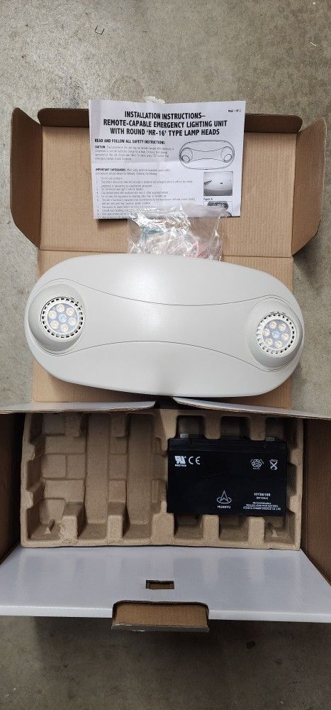 Emergency LED Light Unit