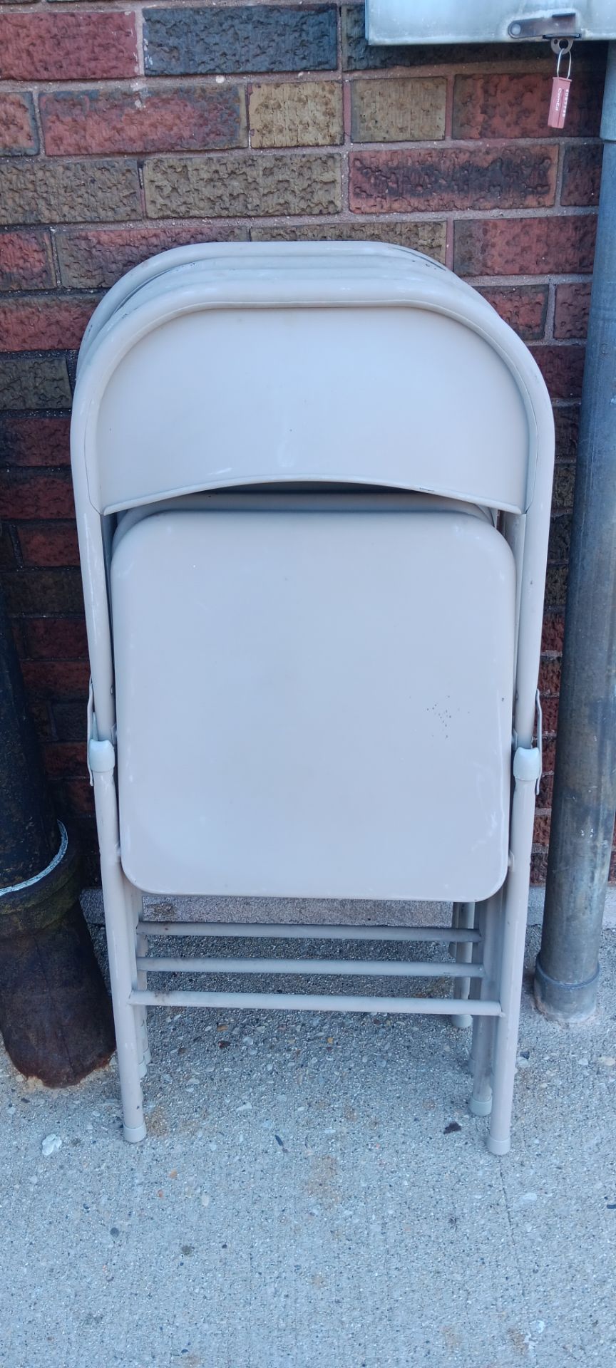 4 Metal Chairs