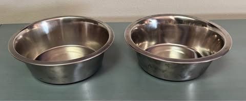 Dog Pet Food and Water Bowls just $5 