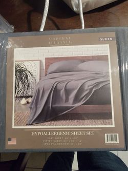 Moderne Elegance Queen Hypoallergenic Sheet Set