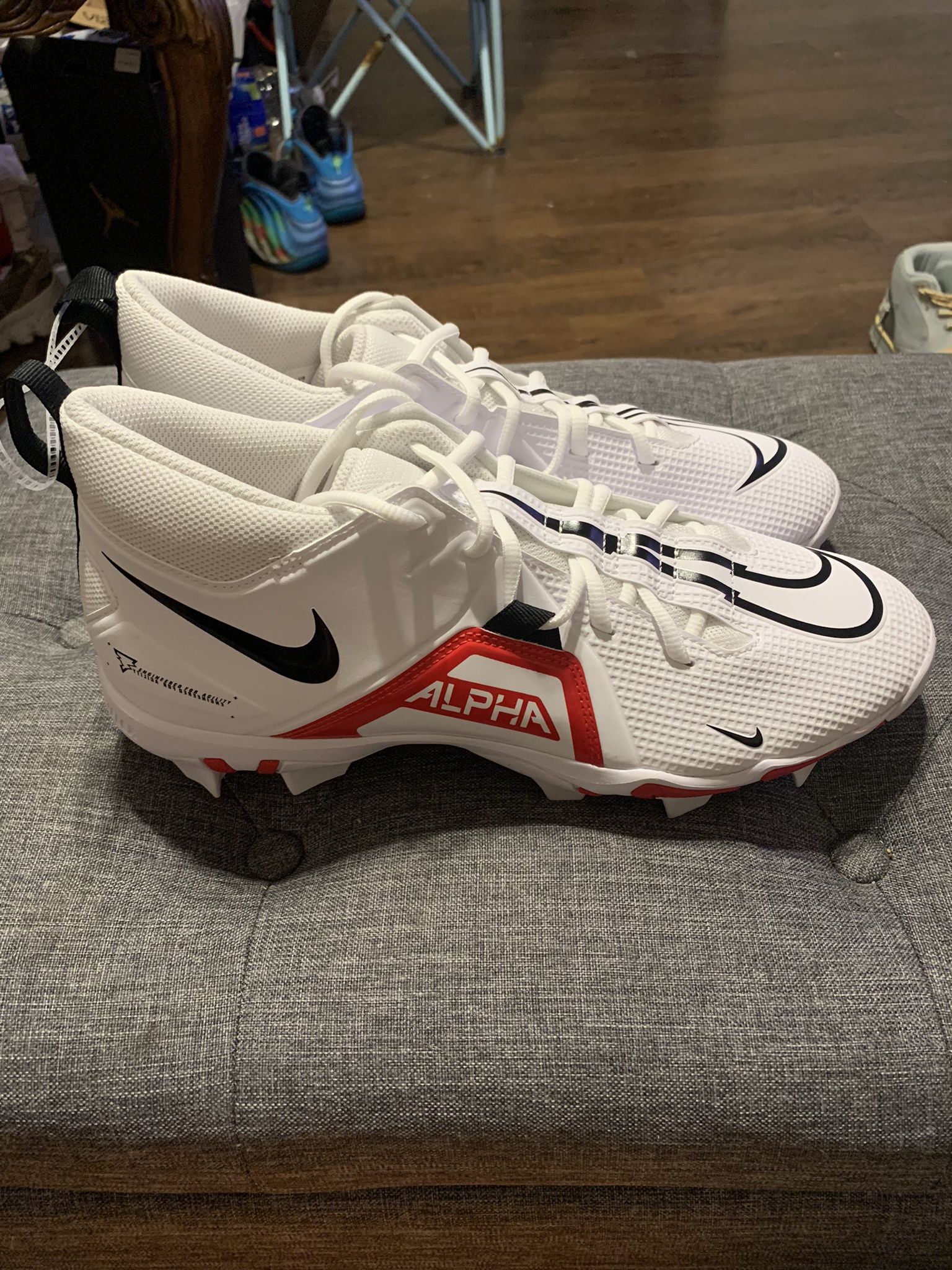 Nike Alpha Menace Shark Football Cleats