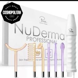 Pure Daily Care NuDerma Professional Skin Therapy Facial Body Wand Portable Skincare Face Body Tool New
