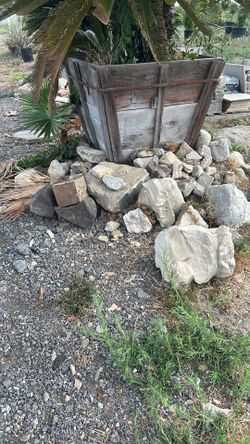 Rocks and concrete