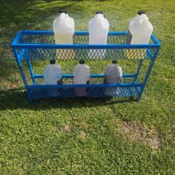 2 Tier 1 Gallon Chemical Holder