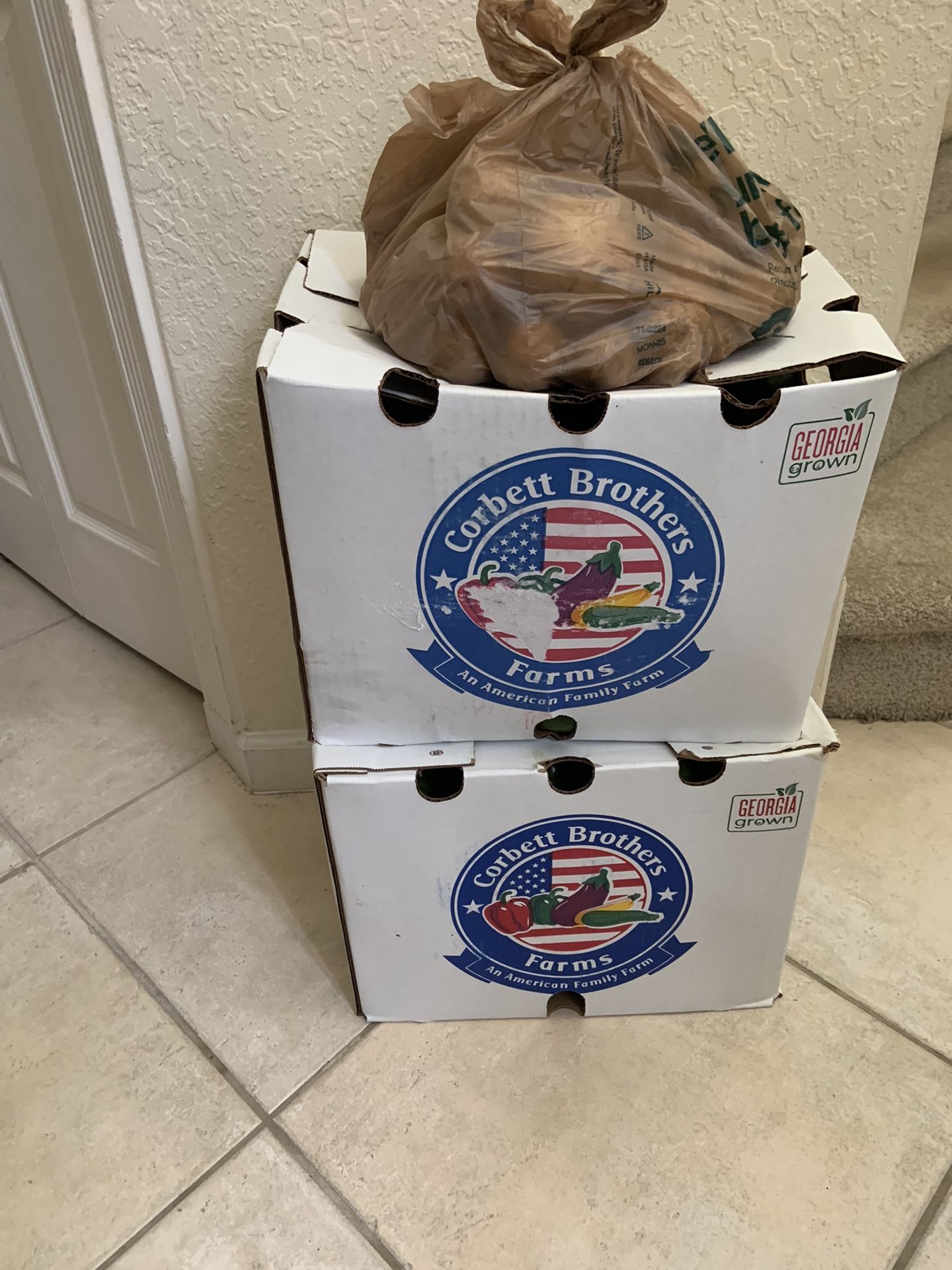 Free Green Peppers & Potatoes