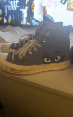CDG GRAY CONVERSE