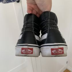 Vans sk8 top hi slim black