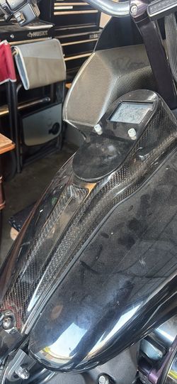 LA Fairing Co. Carbon Fiber 2020-2021 FXLRS dash w/ DynoJet PowerVision Mount
