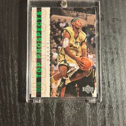 LeBron James 2003 Upper Deck Top Prospects #3 Rookie Card