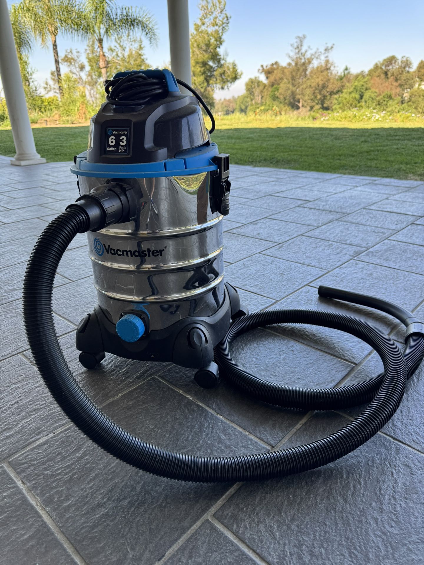 Vacmaster 6 Gallon 3HP Wet/Dry Vacuum