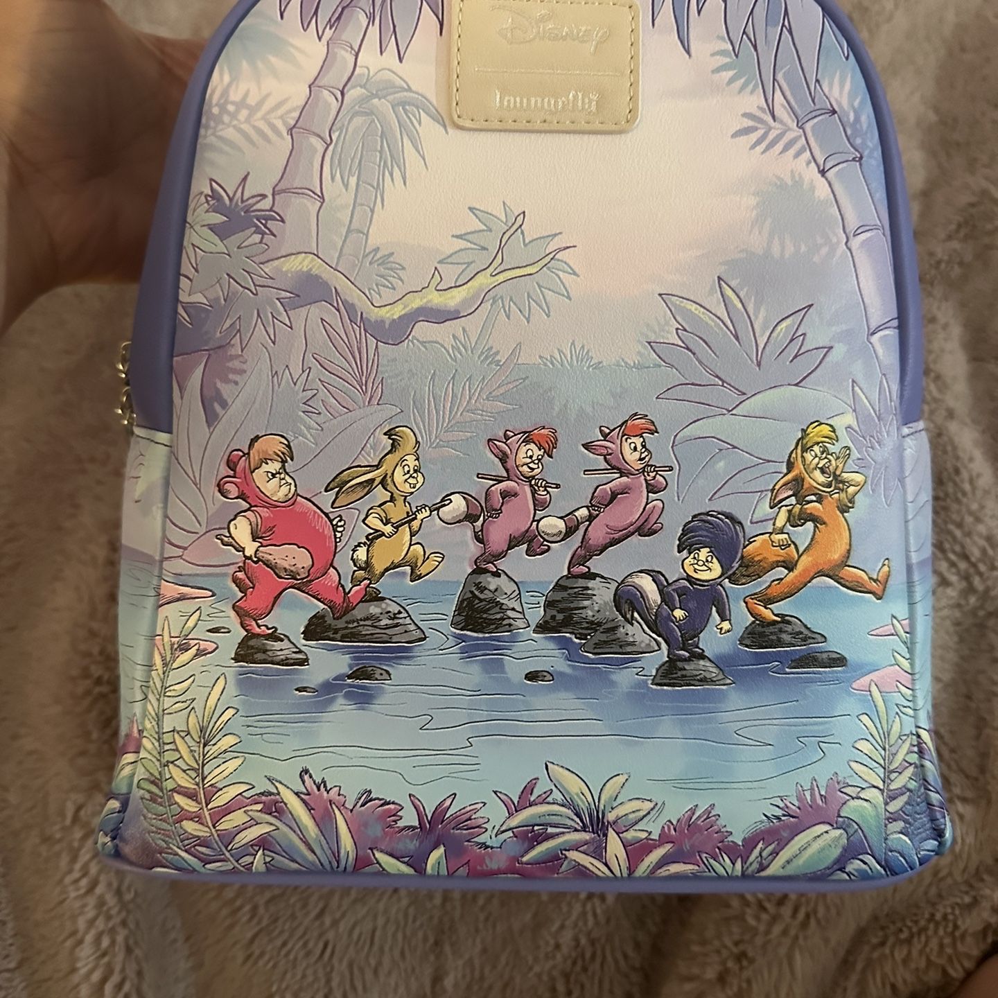 Loungefly Disney Peter Pan Lost Boys Scene Mini Backpack  display picture 2