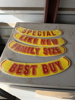Car Dealership Advertising Stickers