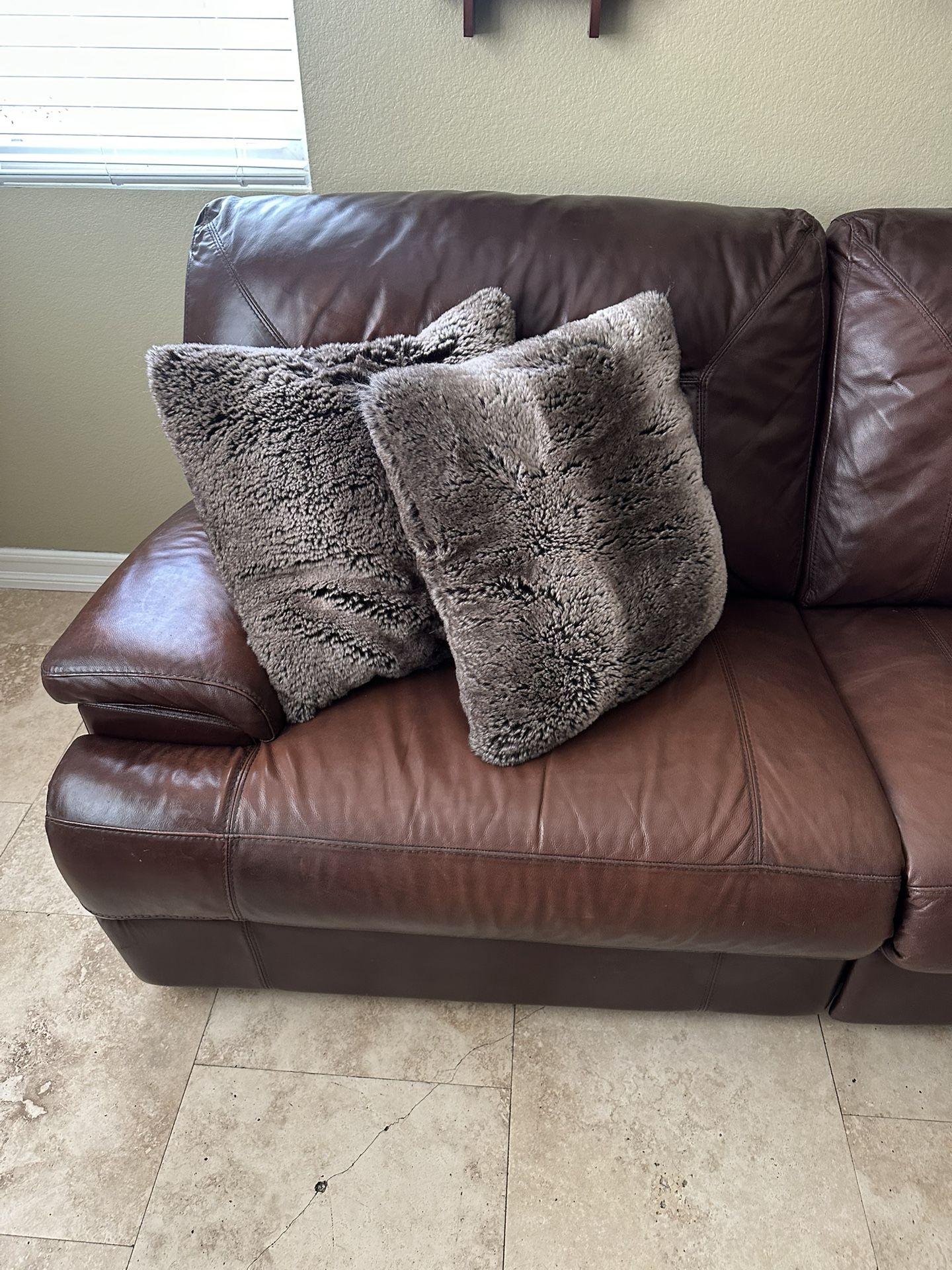 Electric Leather Sofa