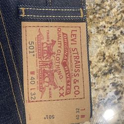 Levi’s Brand New Size 40 / 32 501s
