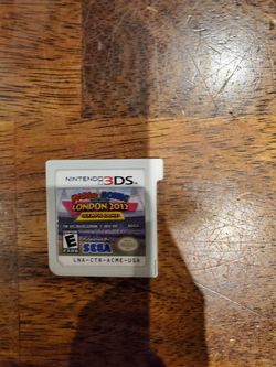 3ds game Mario and sonic London 2012 olympics