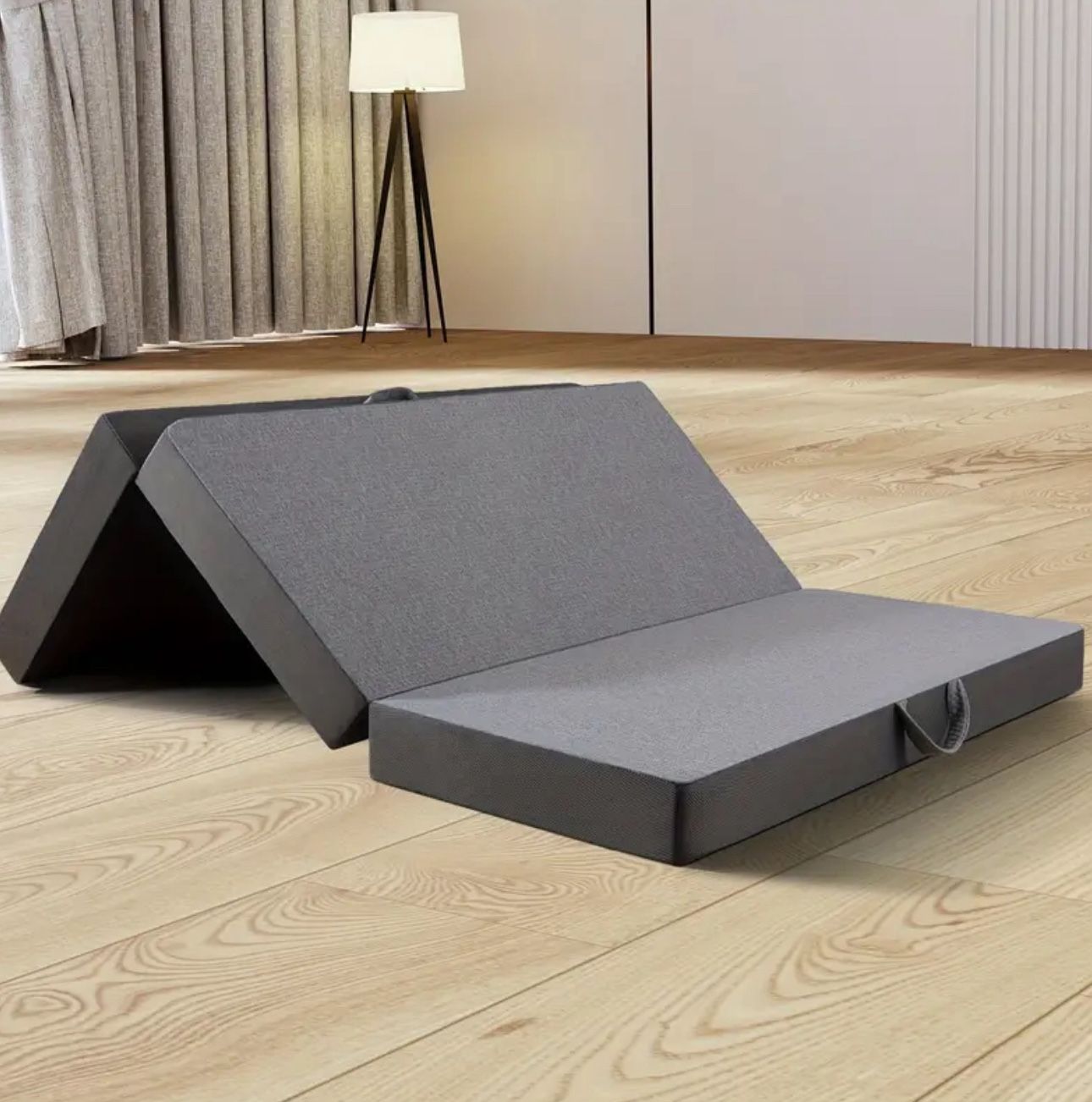 2 Brand new twin folding memory foam mattress