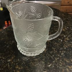 Vintage Ponderosa Pine Tiara Pitcher