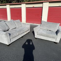Super Nice Comfy Gray Sofa Set 🔥🔥