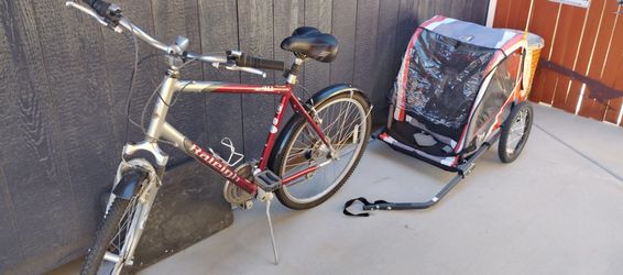 Bike and trailer