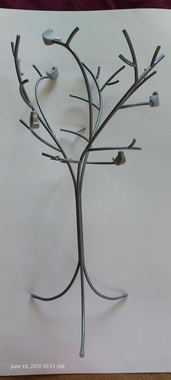 METAL TREE JEWELRY DISPLAY