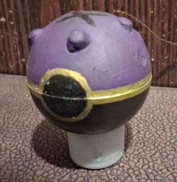 Handcrafted Koffing Pokeball