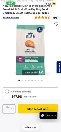 Dog food