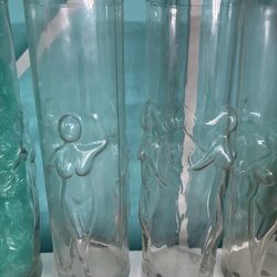 La Femme cocktail glasses or vases