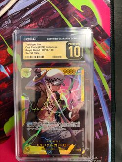 Trafalgar Law OP10-119 PRISTINE 10